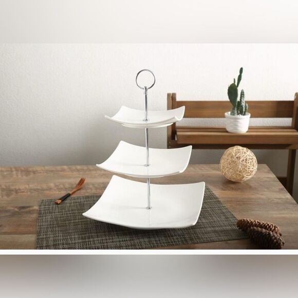 CROFTON Chef's Collection 3-TIER SERVING STAND - Picture 1 of 3